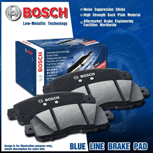 4x Rear Bosch Brake Pads for Fiat 500 500C 312 1.4L 4 cyl 74KW 2007-ON - Picture 2 of 2