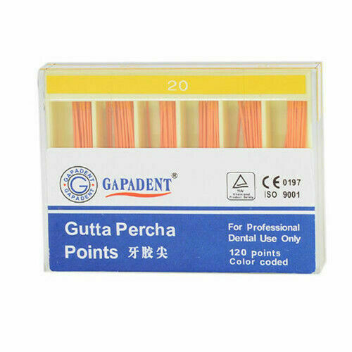Dental Gapadant Gutta Percha Paper Points Endodontics Taper 0.02 120 Points - Picture 18 of 113