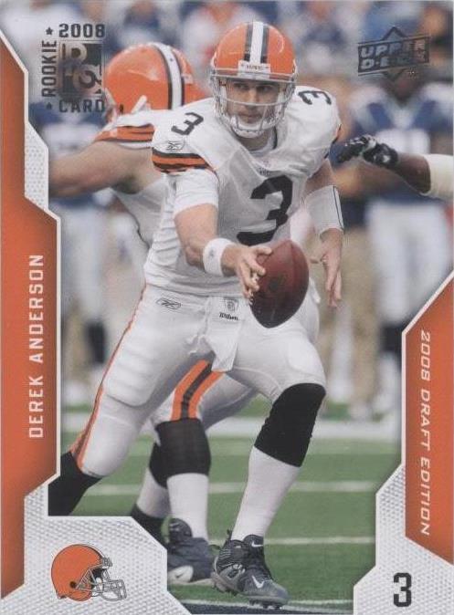 2008 Upper Deck Draft Edition Derek Anderson #125 - 1 of 2