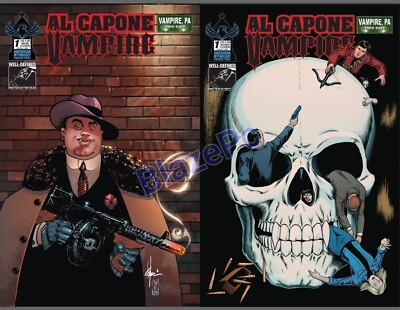 Al Capone Vampire #1 Cover A B Variant Set Options Comics 2023 NM