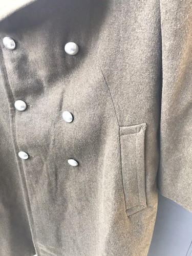 Vintage FRENCH 2nd ARMY CORPS II CA GREAT COAT SMALL/MEDIUM - Picture 7 of 14