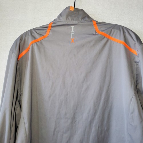 RLX Ralph Lauren 1/4 Zip Pullover Waterproof Performance Stretch Wind Men Medium - Picture 12 of 12