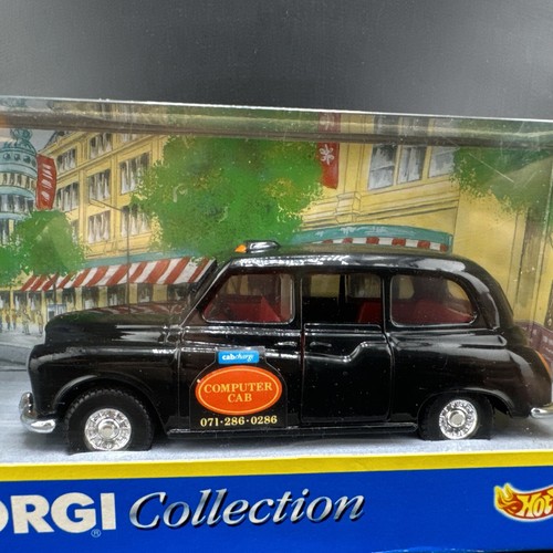 Hot Wheels - CORGI Collection LONDON TAXI Black New📦 - Picture 2 of 8