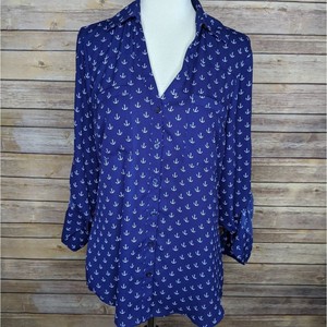 express button down blouse
