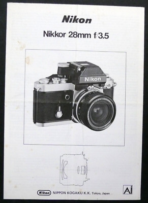 Manuel Nikon FE2 En Français – ME13 – Occasion Avec Annotations