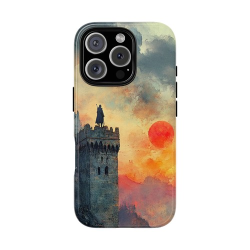 Castle Tower Sunset Knight Phone Case for iPhone, Samsung Galaxy, Pixel - 第 13/240 張圖片