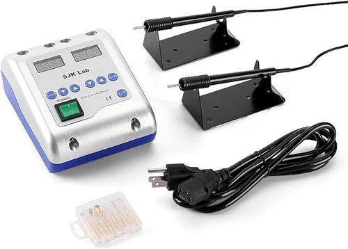 Dental Elektrisch Wachsmesser Maschine Wachs Modellier Tranchiermesser 6 Tips - Bild 2 von 12