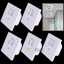 160° LED Infrared PIR Motion Sensor Detector Outdoor 110-240V Wall Light Switch