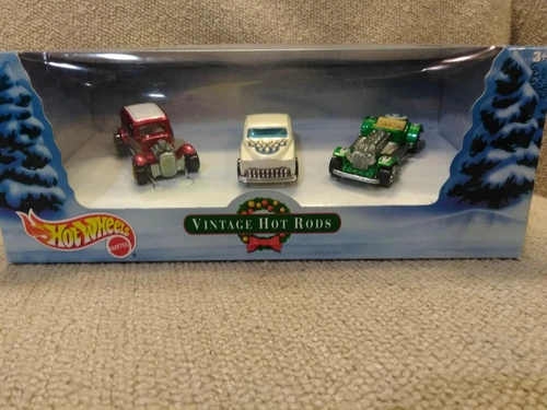 1:64 Hot Wheels Vintage Hot Rods Christmas Set