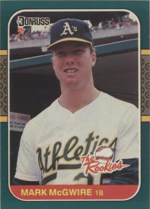 1987 Donruss The Rookies - Mark McGwire #1 - 1 of 1
