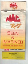 1995 MAC Tools Tool Chest  Calendar Racing theme Un-Used
