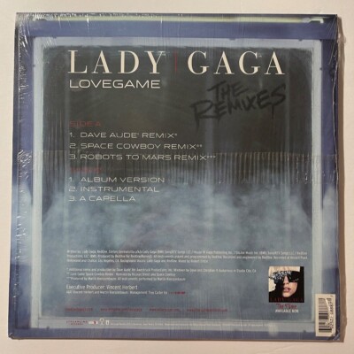 LADY GAGA LOVEGAME ピクチャーレコード Lady Gaga Vinyl Record Rare LoveGame Remixes | eBay
