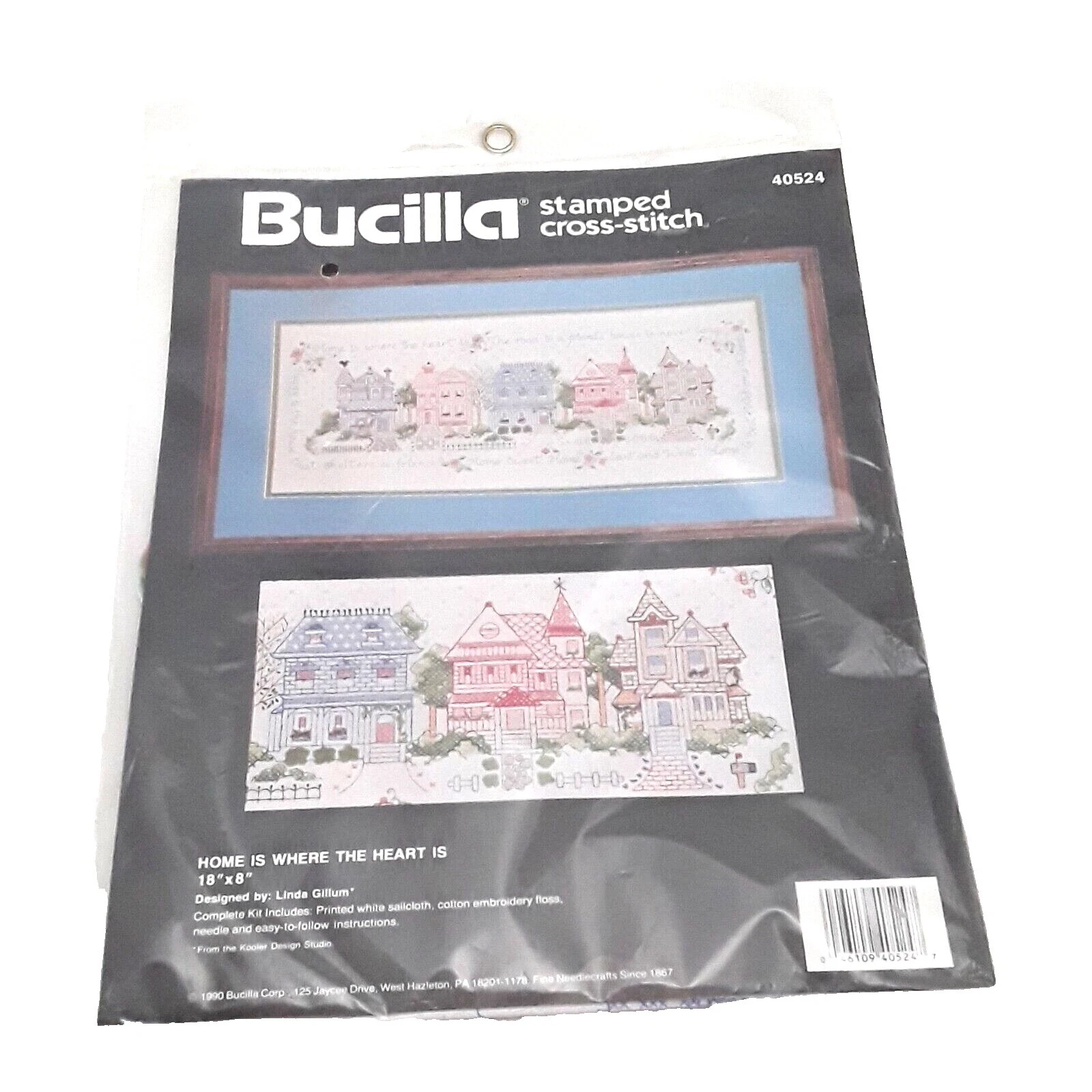 Puntadas Bucilla completado Cross