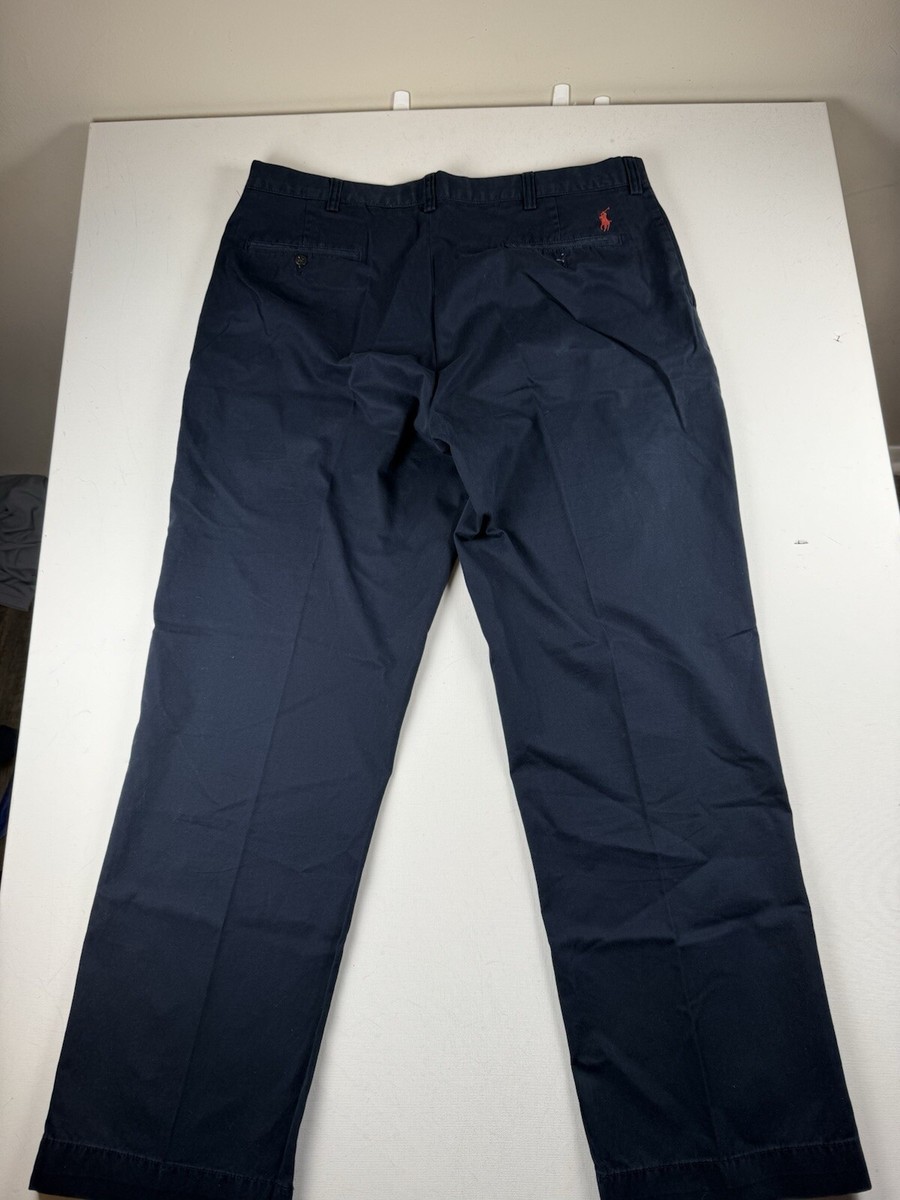 Polo Ralph Lauren PRESTON PANT ネイビー38×32 Polo By Ralph Lauren Men's Mid Rise Blue Preston Pant Size 38/32