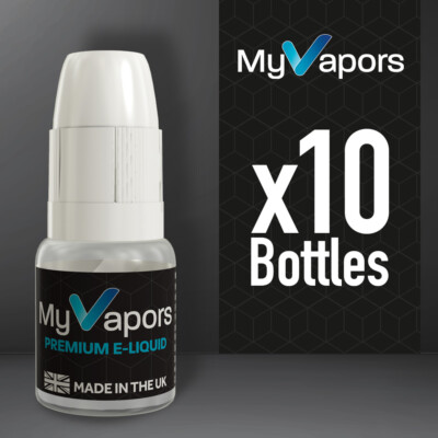 TECC Vape Juice 10x10ml BUNDLE 3mg-18mg E-Liquid My Vapors UK Deal 60PG /  40VG | eBay UK