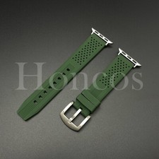 Apple Watch Silicone Sport Band Dark Green 38 40 41 42 44 45 49mm
