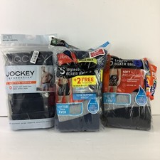 HANES  Jockey Boxer Briefs Lot of 14 Pairs Size Small 28-30    Open Packages  