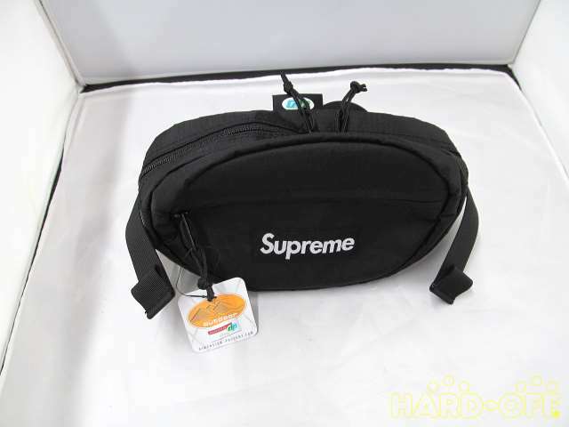 Body bag SUPREME 18AW BLACK nylon 