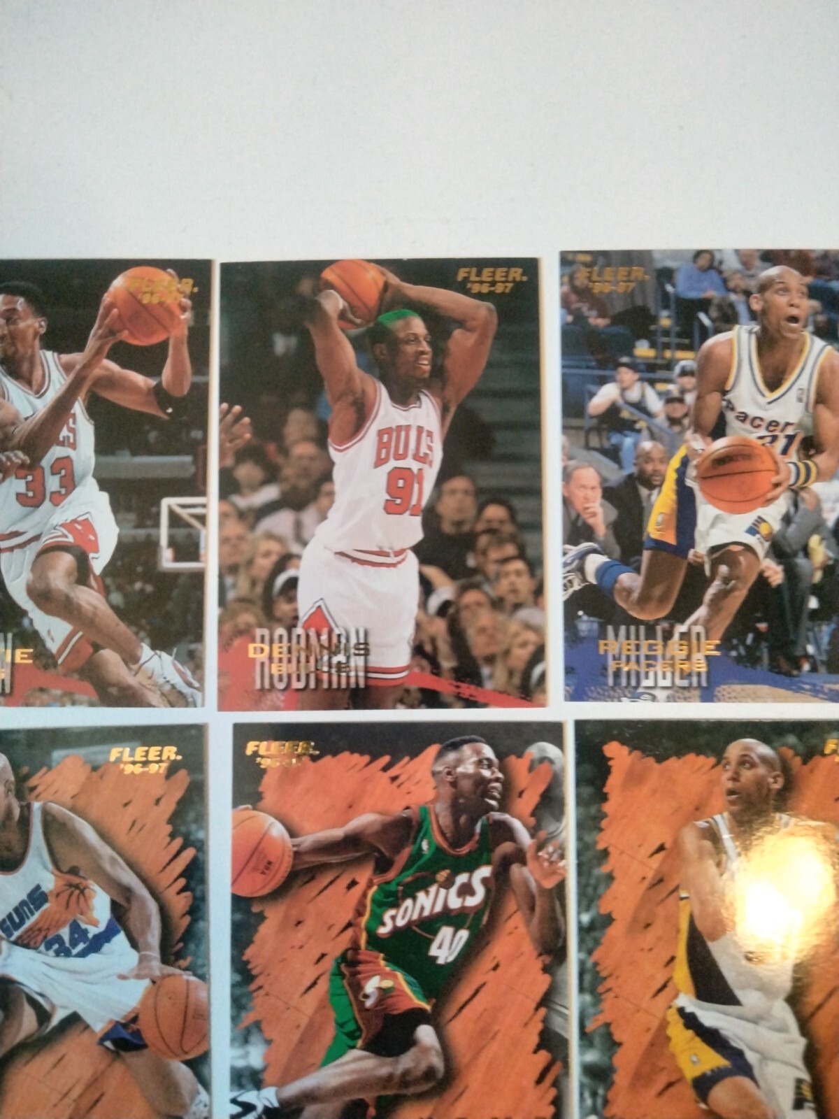 1996-97 Fleer Basketball Series 1 Complete Set 150 Cards! Hall of Fame Rookie - Picture 7 of 11