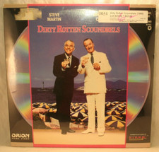 Laserdisc v  Dirty Rotten Scoundrels  Steve Martin Michael Caine Glenne Headly