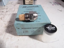 MONARCH Oil Burner NOZZLE 1.00 x 60* CC Constant Flow Rate NEW NOS Fuel Furnace
