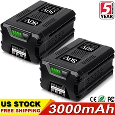 2 Pack For 80V Max Power Tool 3 Ah Lithium Battery KB580-06 KB680-06 2910303-RC