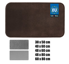 Kaminofen Bodenplatte Verzinkt/Pulverbeschichtung Bodenblech Funkenschutz