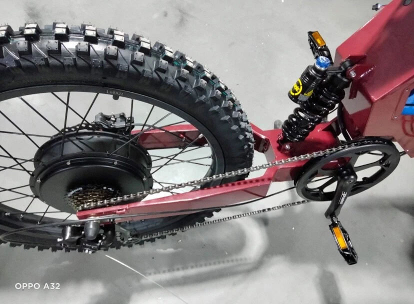 Stealth bomber electric bike