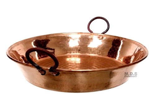 Paella Pan 15" Paellera de Cobre 100% Pure Copper Classic Cazo Traditional... - Picture 4 of 5