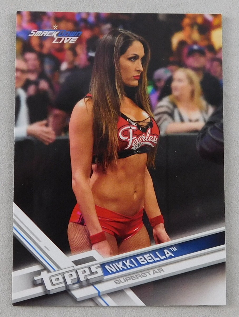 ニッキー　ベラ　キスカード　1/1 TOPPS WWE Nikki Bella Kiss Card 1/1 Topps WWE Relic Auto Rare Diva
