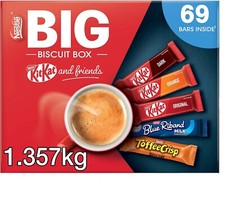 Nestlé Kitkat and Friends Big Biscuit Box | 69 x Chocolate Biscuit Bars Bulk Box