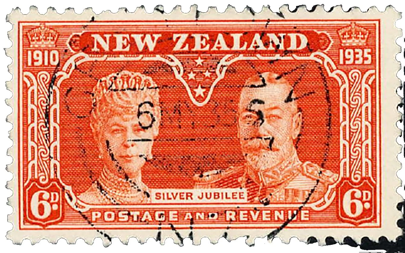 Royalty usado sellos de Nueva Zelanda