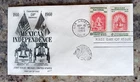 MEXICO INDEPENDENCE 150TH ANNIV FLAGS BELL 1960 #1157 JOINT USA FLEETWOOD FDC SE