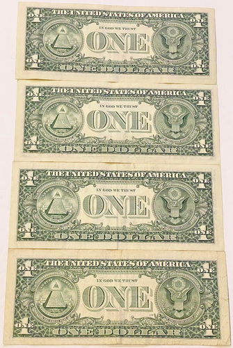 BILLETES DE LA RESERVA FEDERAL $1.00 UN DÓLAR *ESTRELLA* BILLETES CIRCULADOS 1999 TÚ ELIGES UNO - Imagen 2 de 2