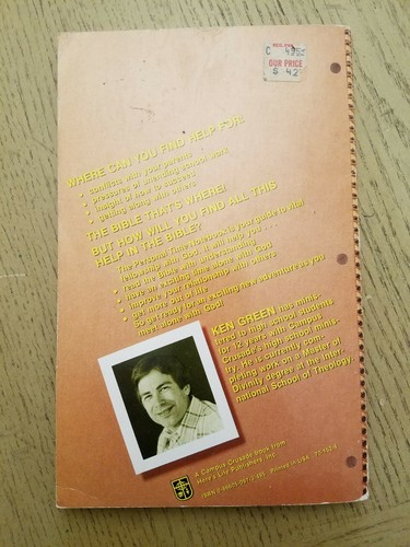 1982 Personal Time Notebook Christian PB Book Ken Green Campus Crusade 4 Christ - Picture 7 of 7