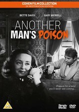 Another Mans Poison DVD Bette Davis Gary Merrill Cohen Film 2K Restored Edition