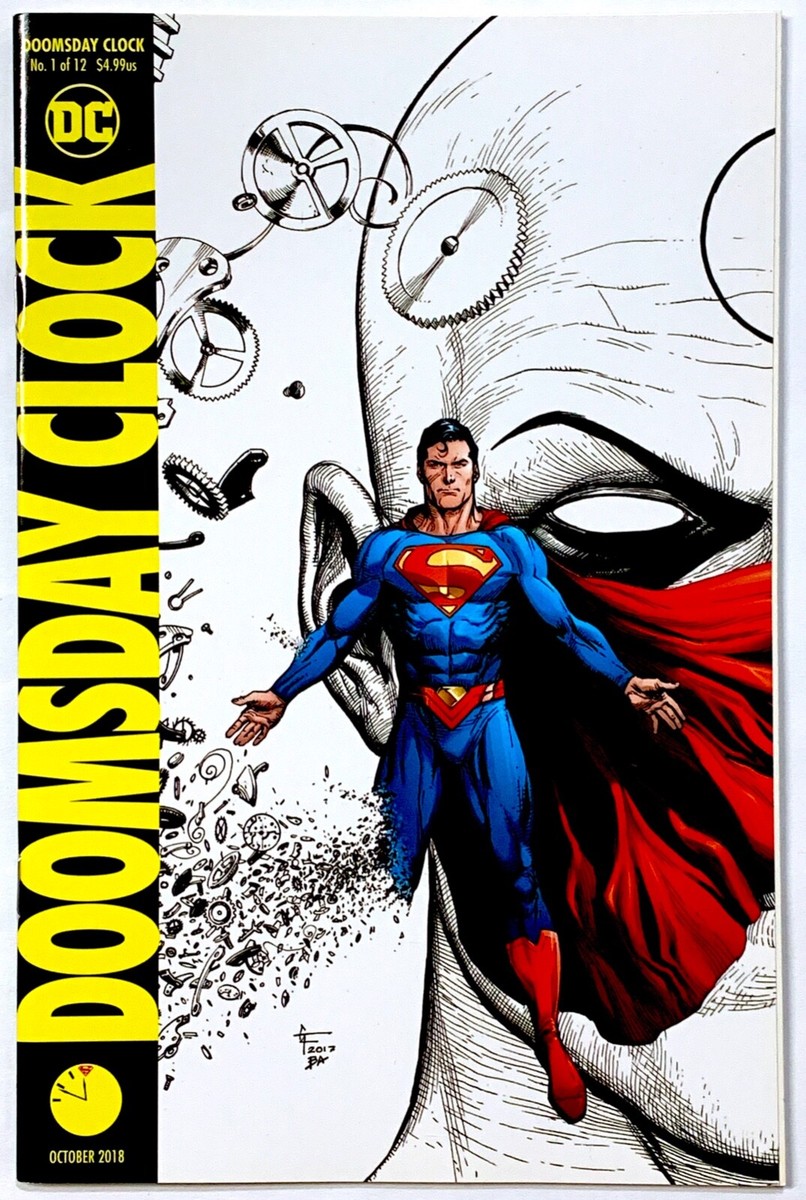 DC Comics DOOMSDAY CLOCK # 1 - Superman WATCHMEN 4th Print