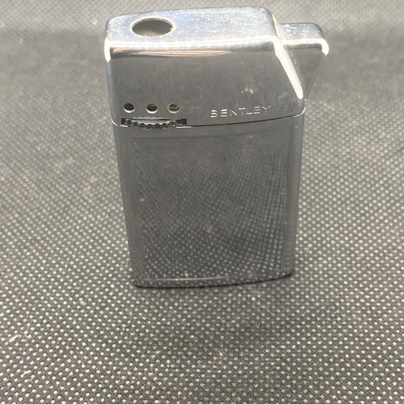 Vintage BENTLEY Butane Chrome LIGHTER- not working. Parts?