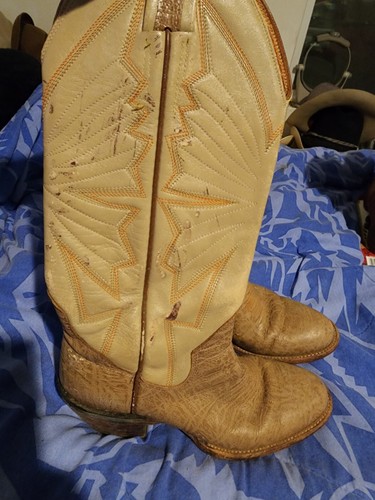 The Sanders beige Lederstiefel 7,5B - Bild 2 von 8
