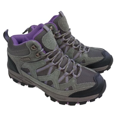 Itasca Women's Mid Hiking Boots Gray Purple Size Waterproof