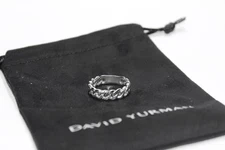 David Yurman Sterling Silver Women's Ring | Belmont Collection |Sz 6 1/2 Wpouch
