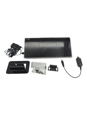 Goobay DVB-T2 Zimmerantenne Aktiv Full HD LTE 4G Filter Schwarz