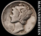 1935 Mercury Dime- Silver Scarce Better Date No Reserve #i3492