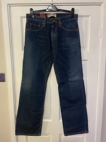 Levi’s 529 Low Rise Straight Blue Jeans W31 L32 - Picture 2 of 4