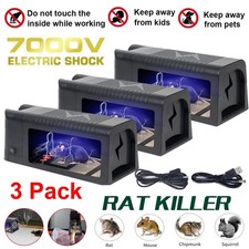 Electronic Mouse Trap Mice Rat Killer Victor Pest Control Electric Rodent Zapper