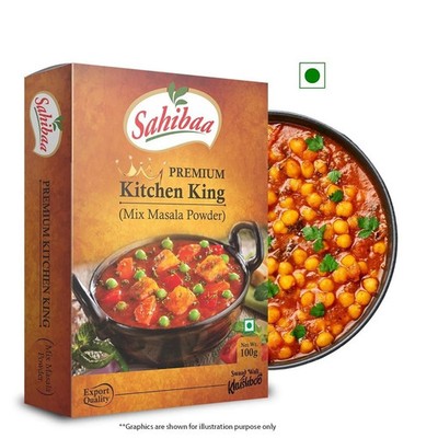 Sahibaa KITCHEN KING MASALA POWDER (Pack of 1) | 100 g