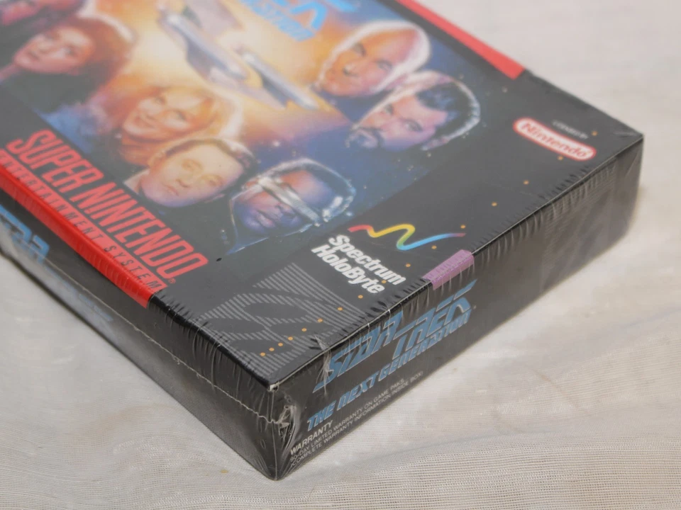 STAR TREK The Next Generation Furure's Past SNES Cartridge NEW - Image 3 of 4