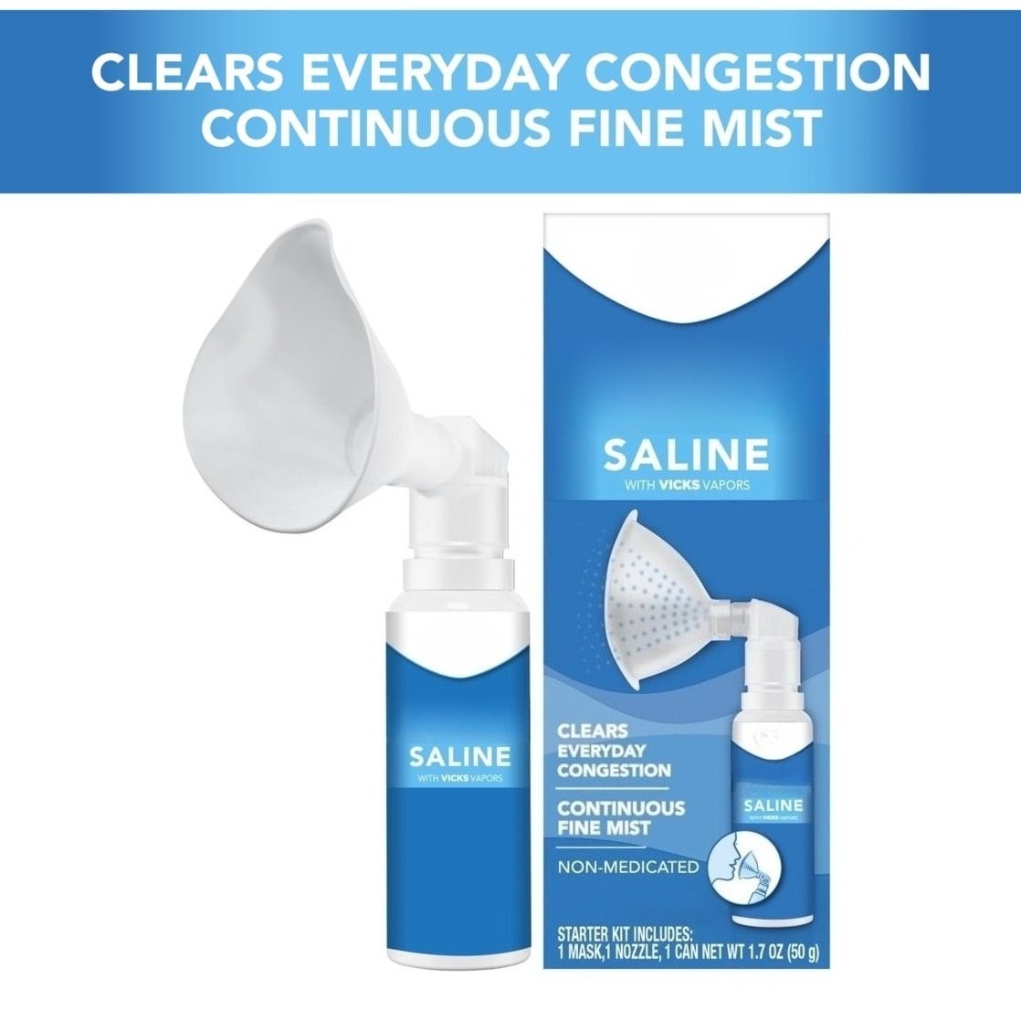 Soothing Vapors, Non-Medicated, 1.7oz