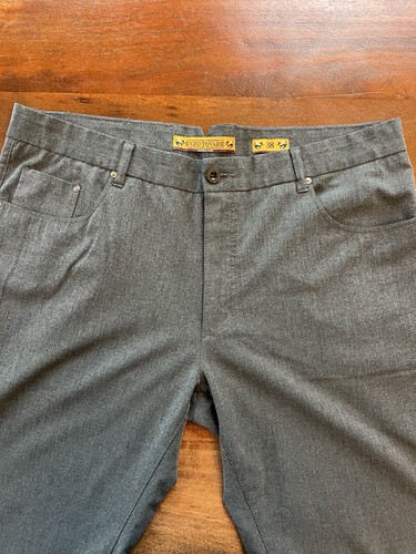 ENZO TOVARE HOSE GRAU LEICHT MITTELHOCH FREIZEIT HERREN 38x34 - Bild 4 von 7