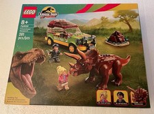 LEGO Jurassic World Triceratops Research Dinosaur 2Ecology Survey​ 76959 ¡NUEVO!